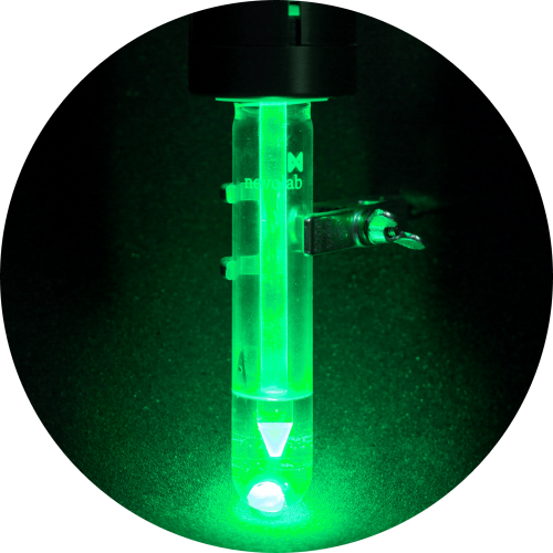 Defined photoflux for reproducible reaction conditions